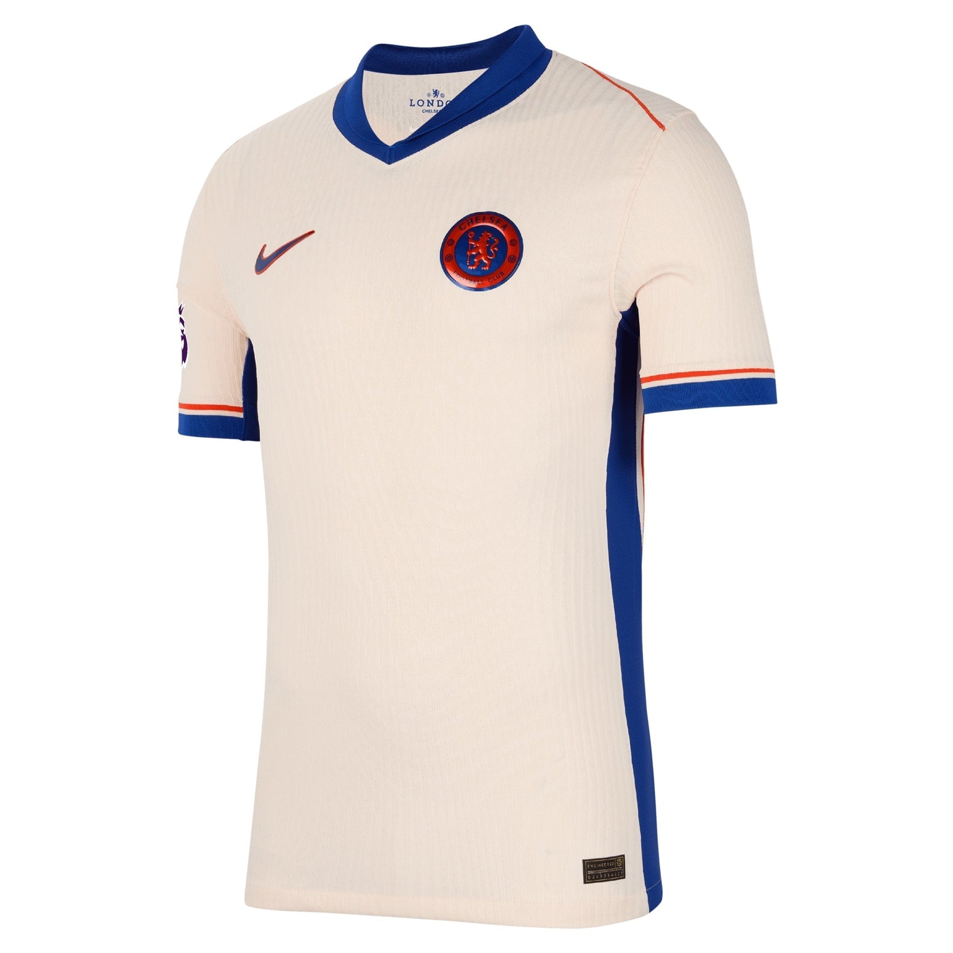 Christopher Nkunku Chelsea 2024/25 Away Player Soccer Shirt - Orange