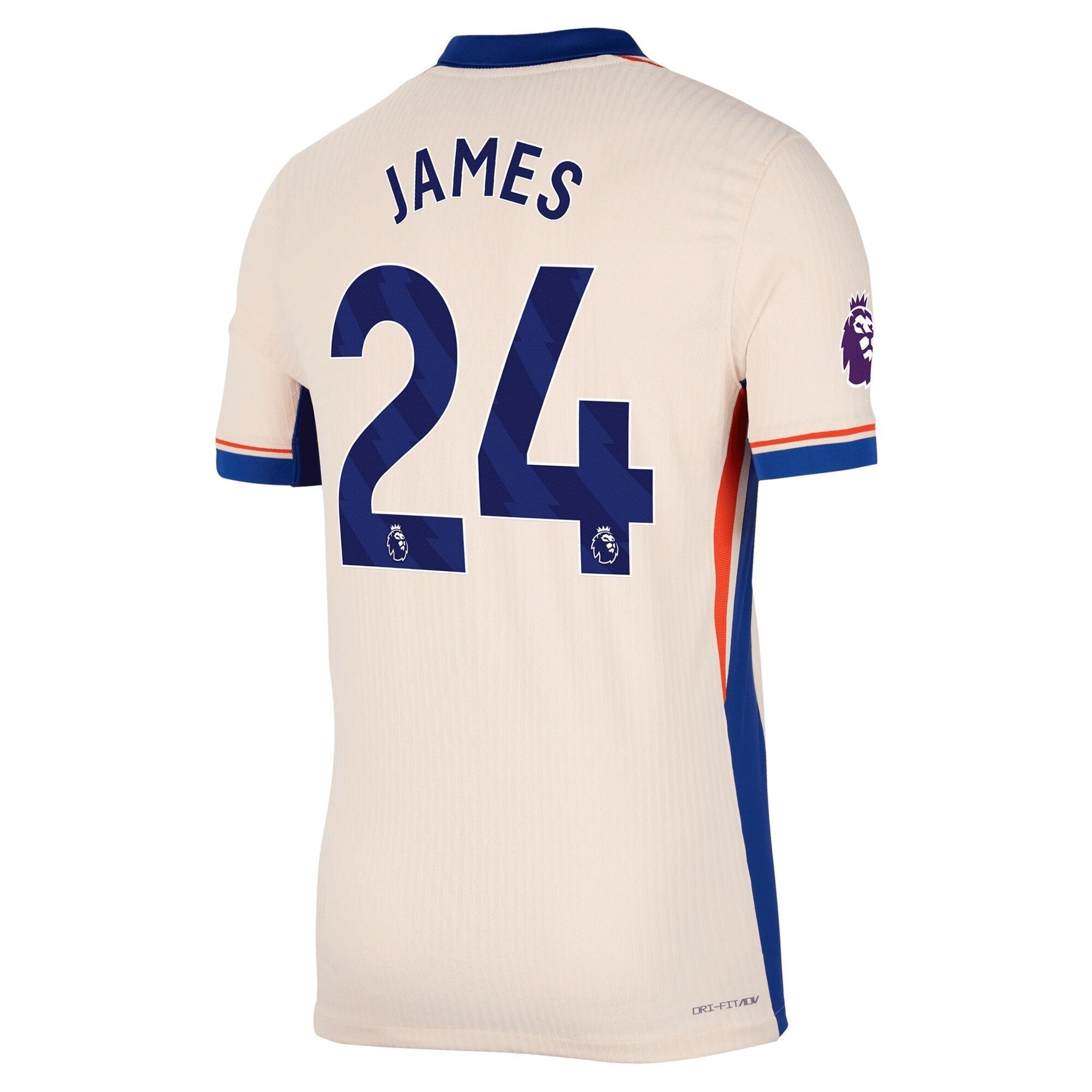 Reece James Chelsea 2024/25 Away Player Soccer Shirt - Orange