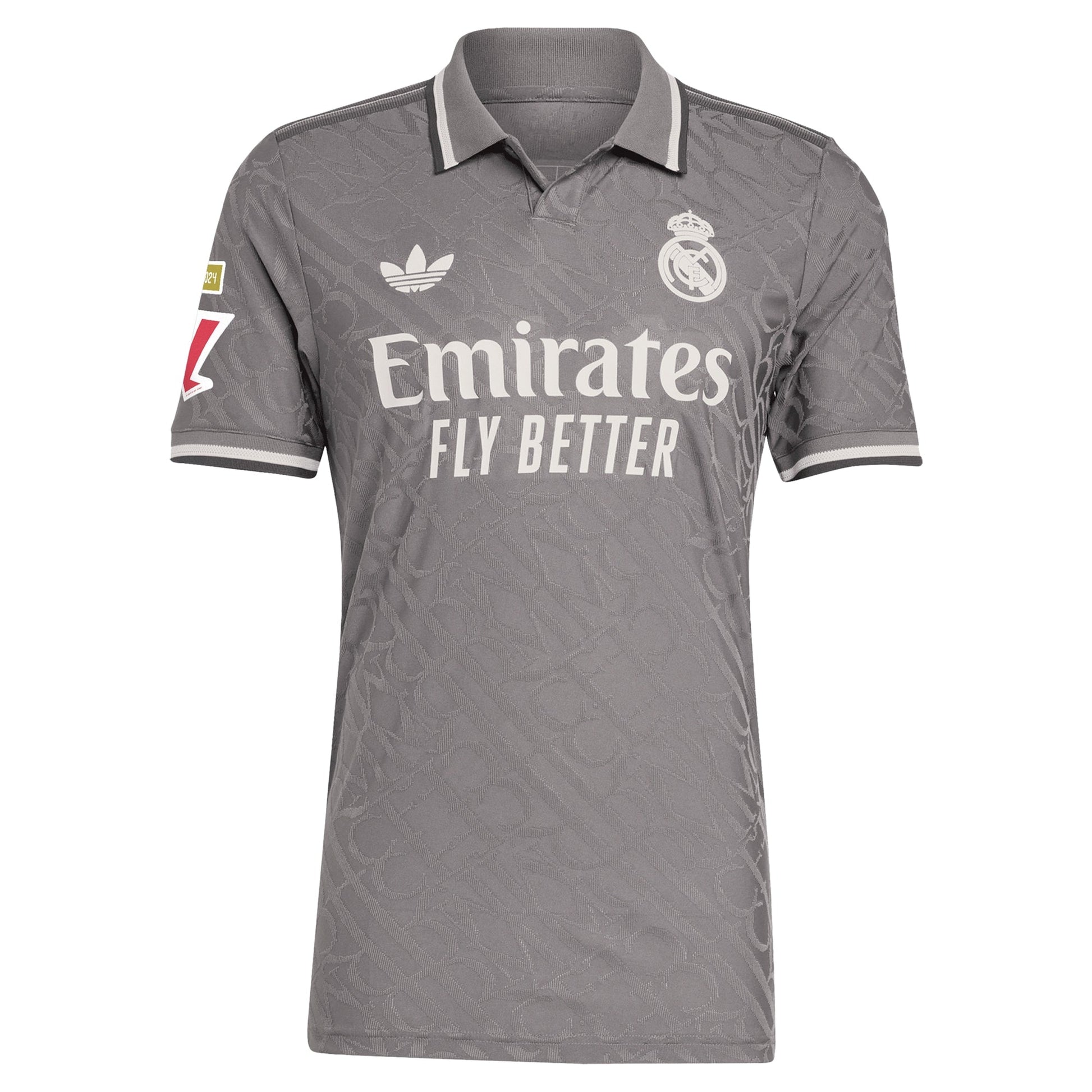 Jude Bellingham Real Madrid Originals 2024/25 Third Player Soccer Shirt - Charcoal