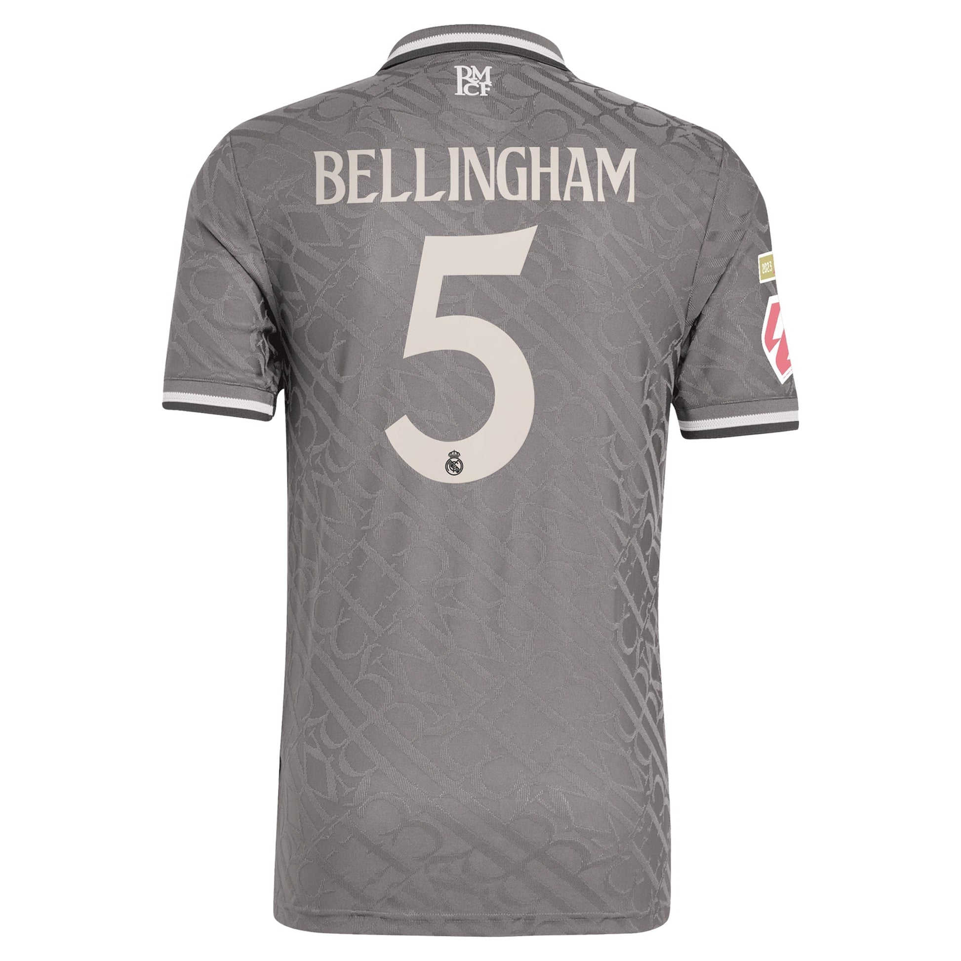 Jude Bellingham Real Madrid Originals 2024/25 Third Player Soccer Shirt - Charcoal