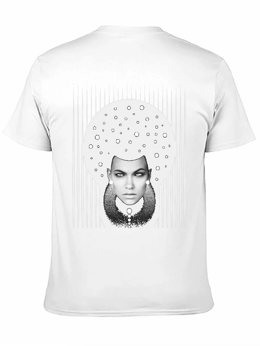 Abstract Woman Graphic Tee