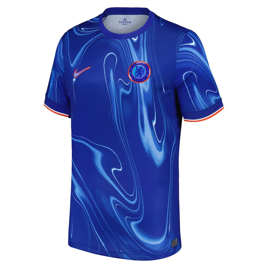 Enzo Fernández Chelsea 2024/25 Home Player Soccer Shirt - Blue