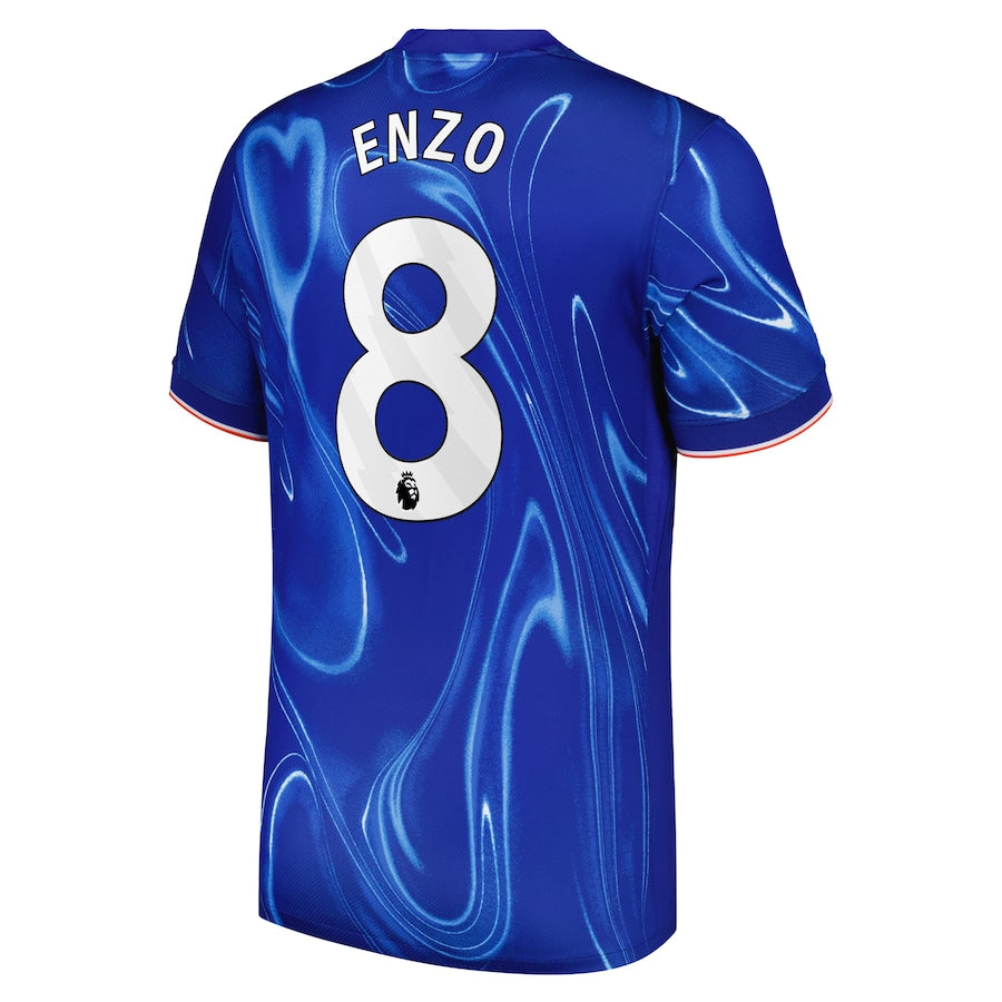 Enzo Fernández Chelsea 2024/25 Home Player Soccer Shirt - Blue