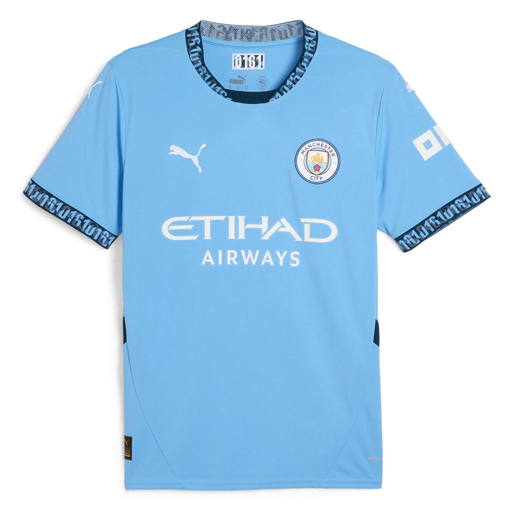 Manchester City Home Shirt 2024-25 - Daddy 1 Soccer Shirt - Blue