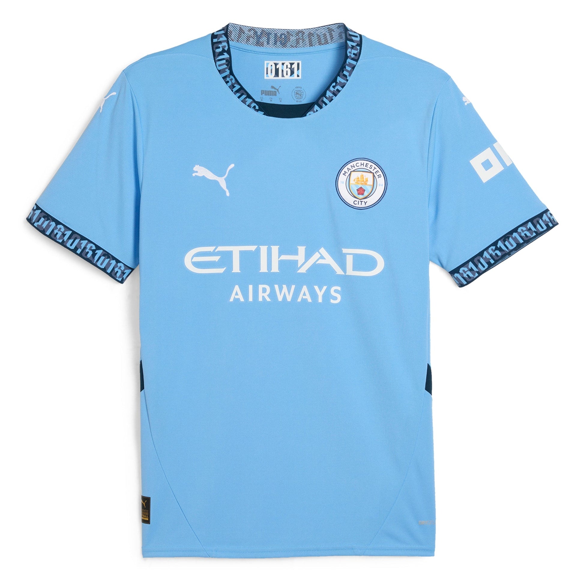 Manchester City Home Shirt 2024-25 - Daddy 1 Soccer Shirt - Blue