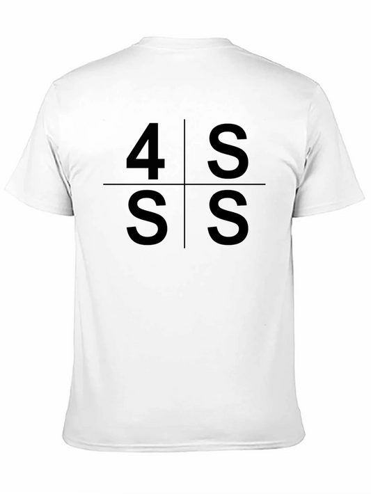 4 Ss Graphic T-Shirt - Black