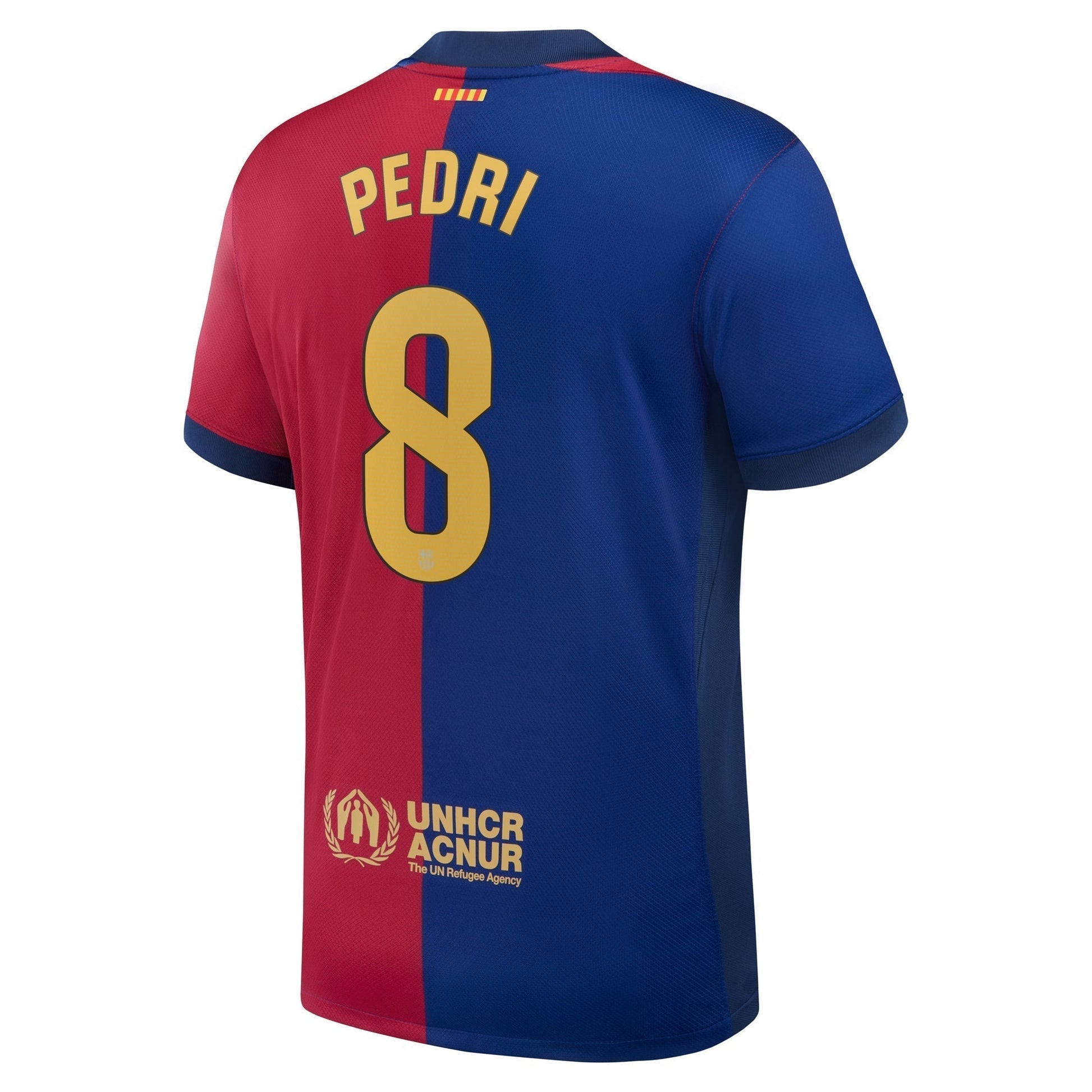 Pedri Barcelona 8 2024/25 Home Player Soccer Shirt - Royal