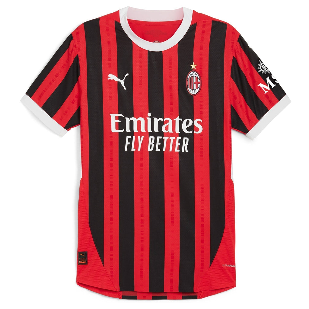 AC Milan Home Shirt 2024-25 Custom Soccer Shirt - Red