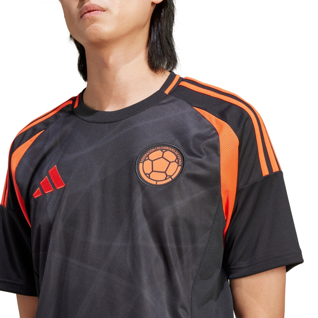 Colombia Away Shirt 2024 Custom Soccer Shirt - Black