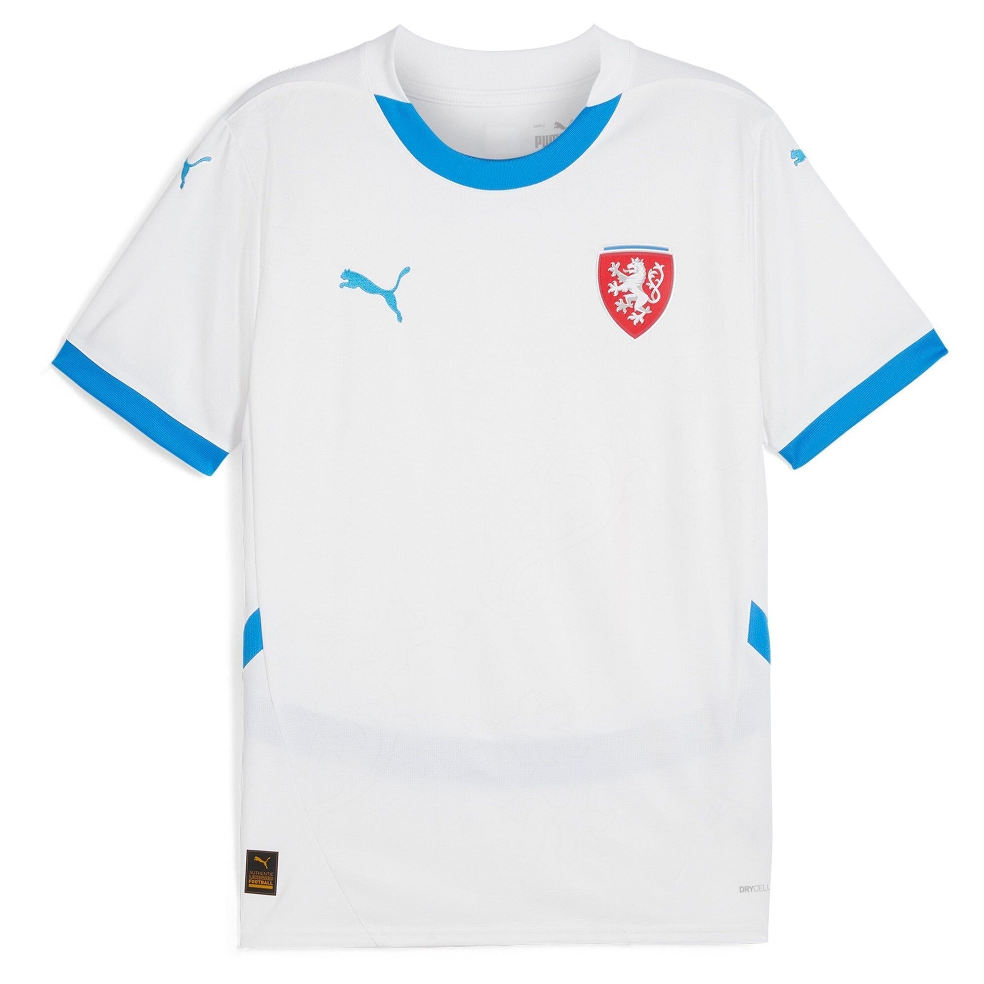 Czech Republic Away Shirt 2024 Custom Soccer Shirt - White