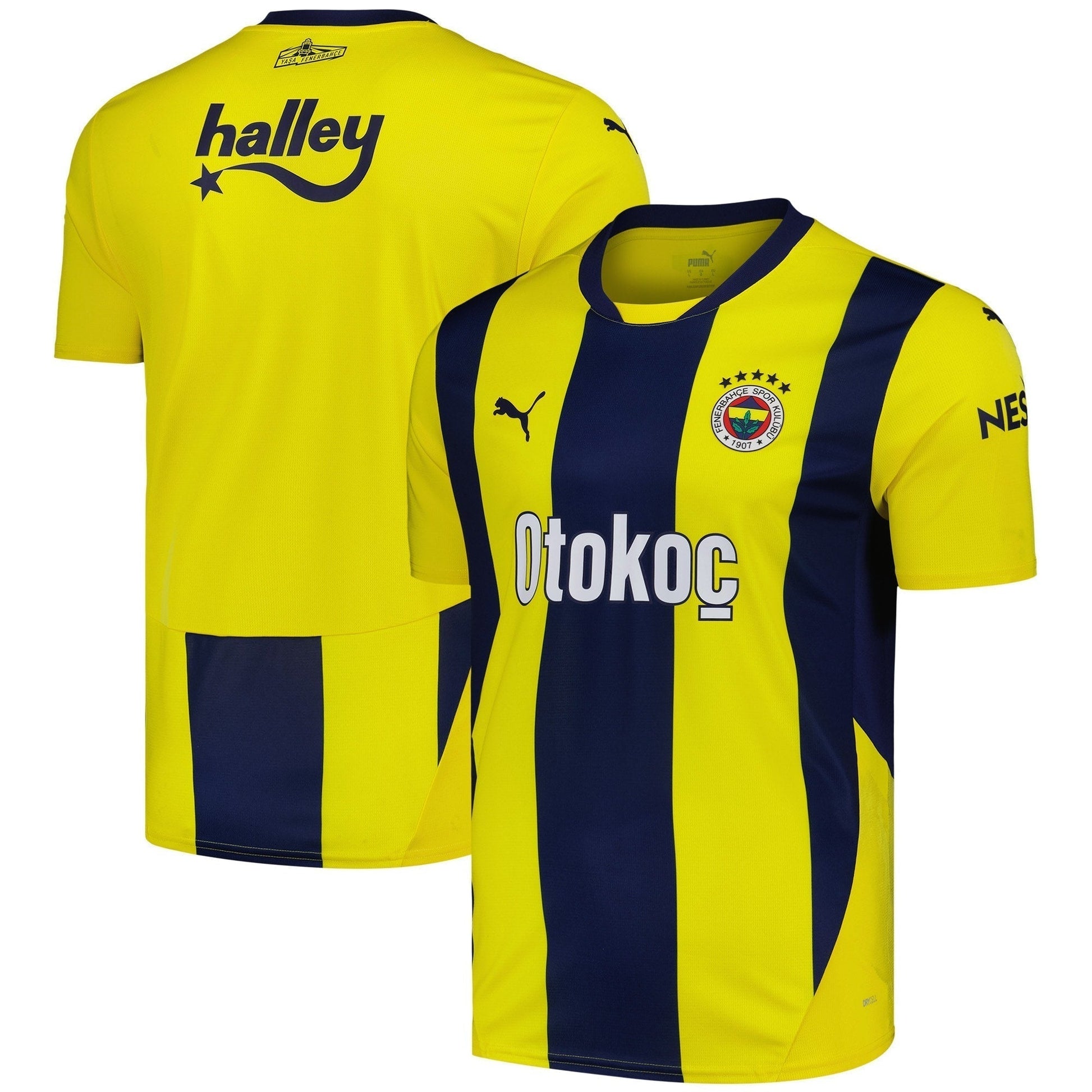 Fenerbahce Home Shirt 2024-25 Custom Soccer Shirt - Yellow