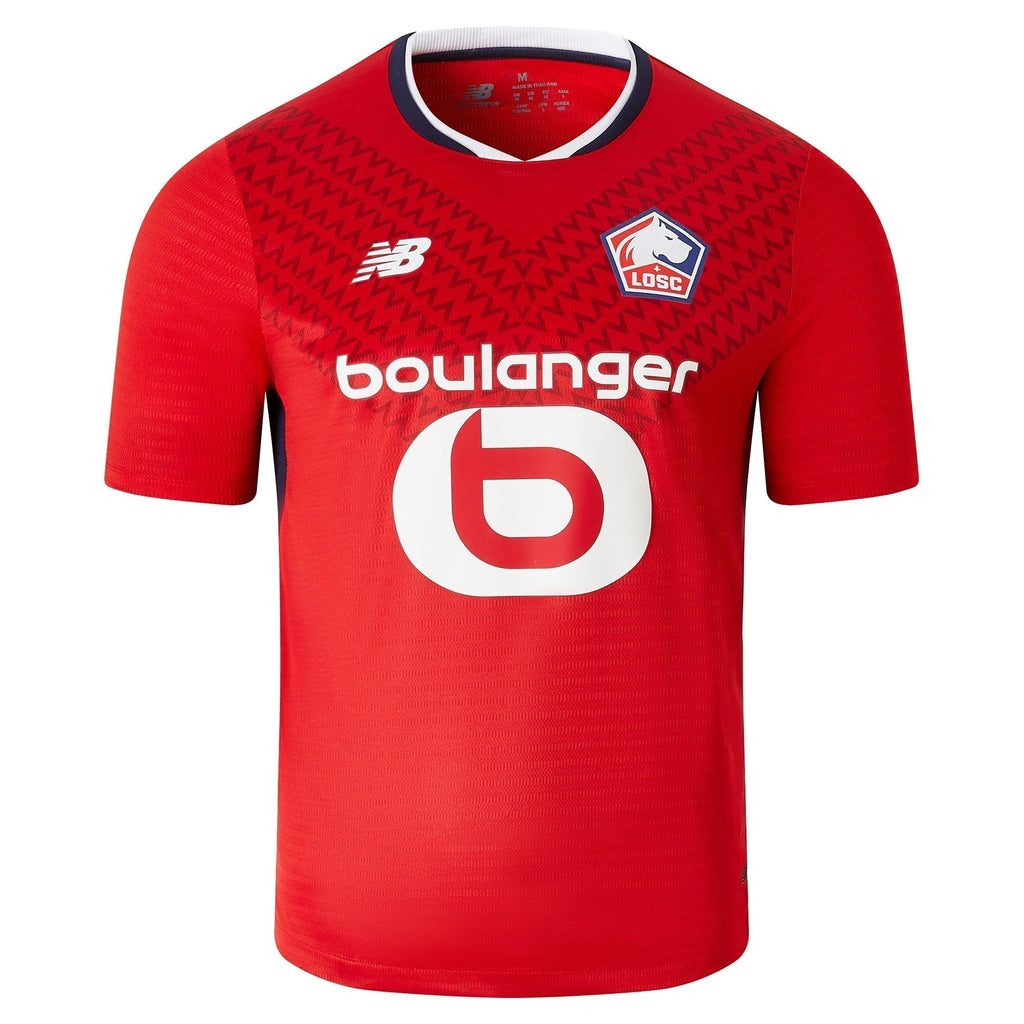 Lille New Balance Home Shirt 2024-25 Custom Soccer Shirt - Red