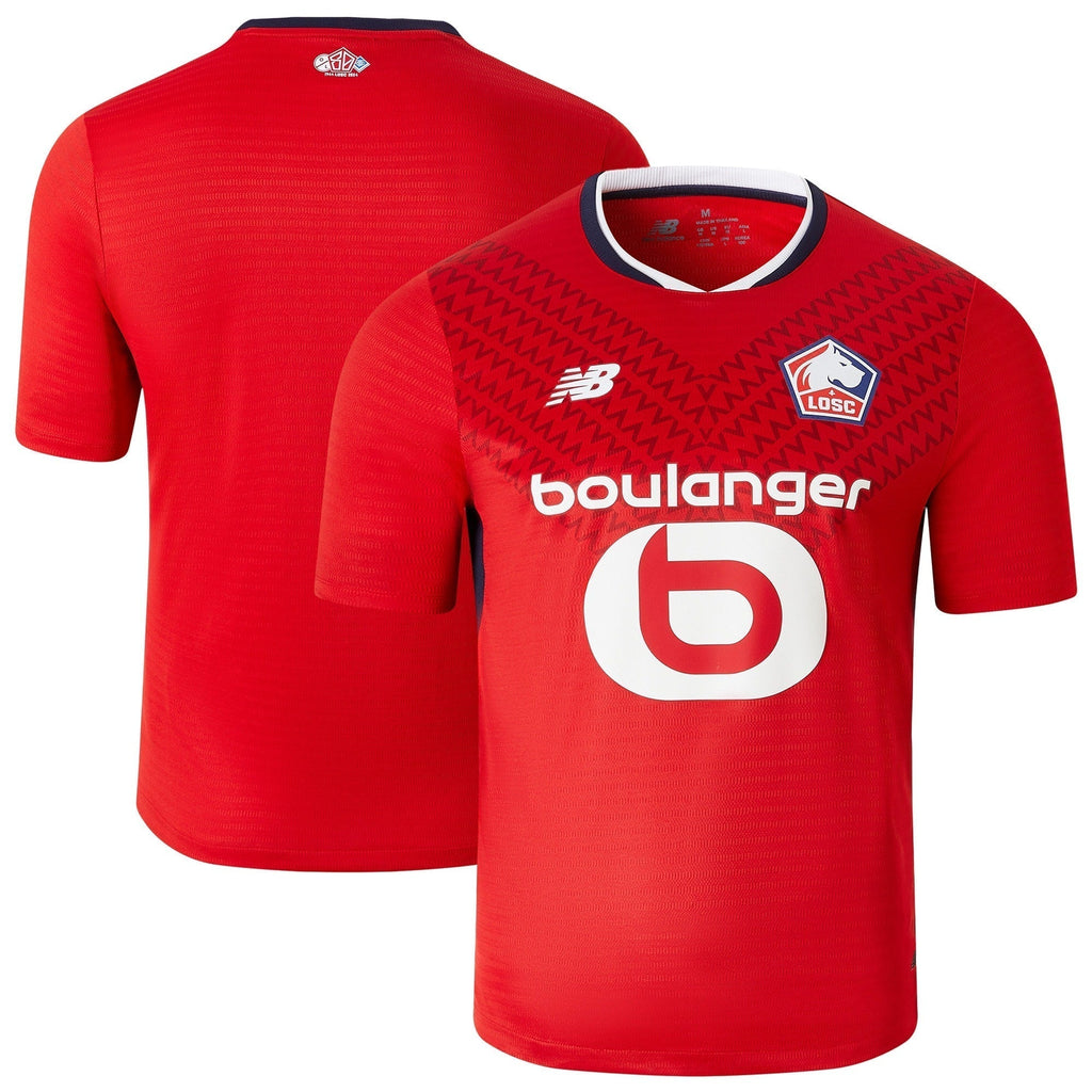 Lille New Balance Home Shirt 2024-25 Custom Soccer Shirt - Red