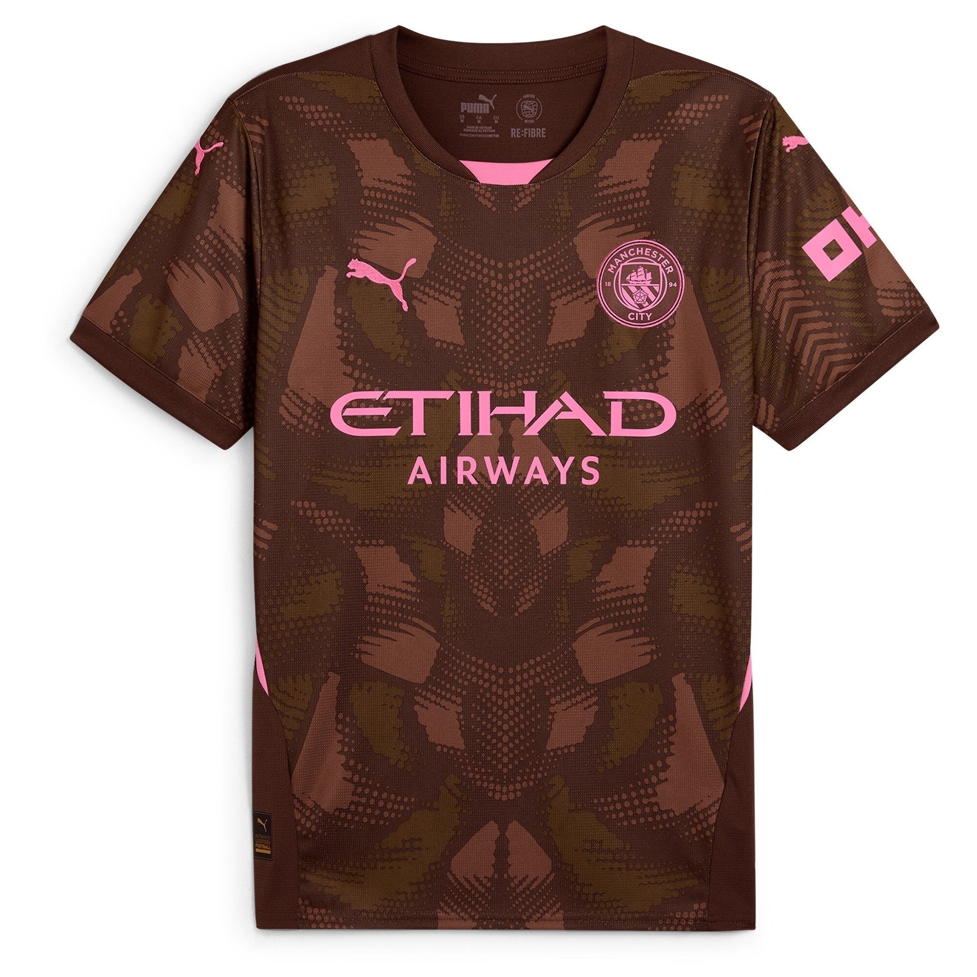 Manchester City Goalkeeper Shirt 2024-25 Custom Soccer Shirt - Brown