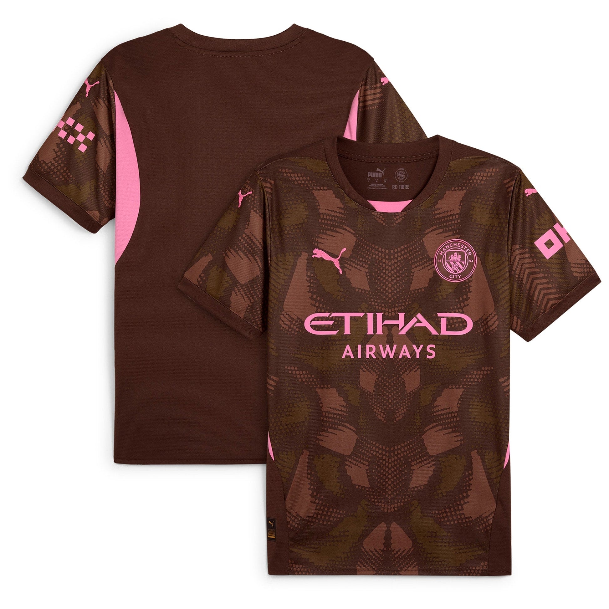 Manchester City Goalkeeper Shirt 2024-25 Custom Soccer Shirt - Brown
