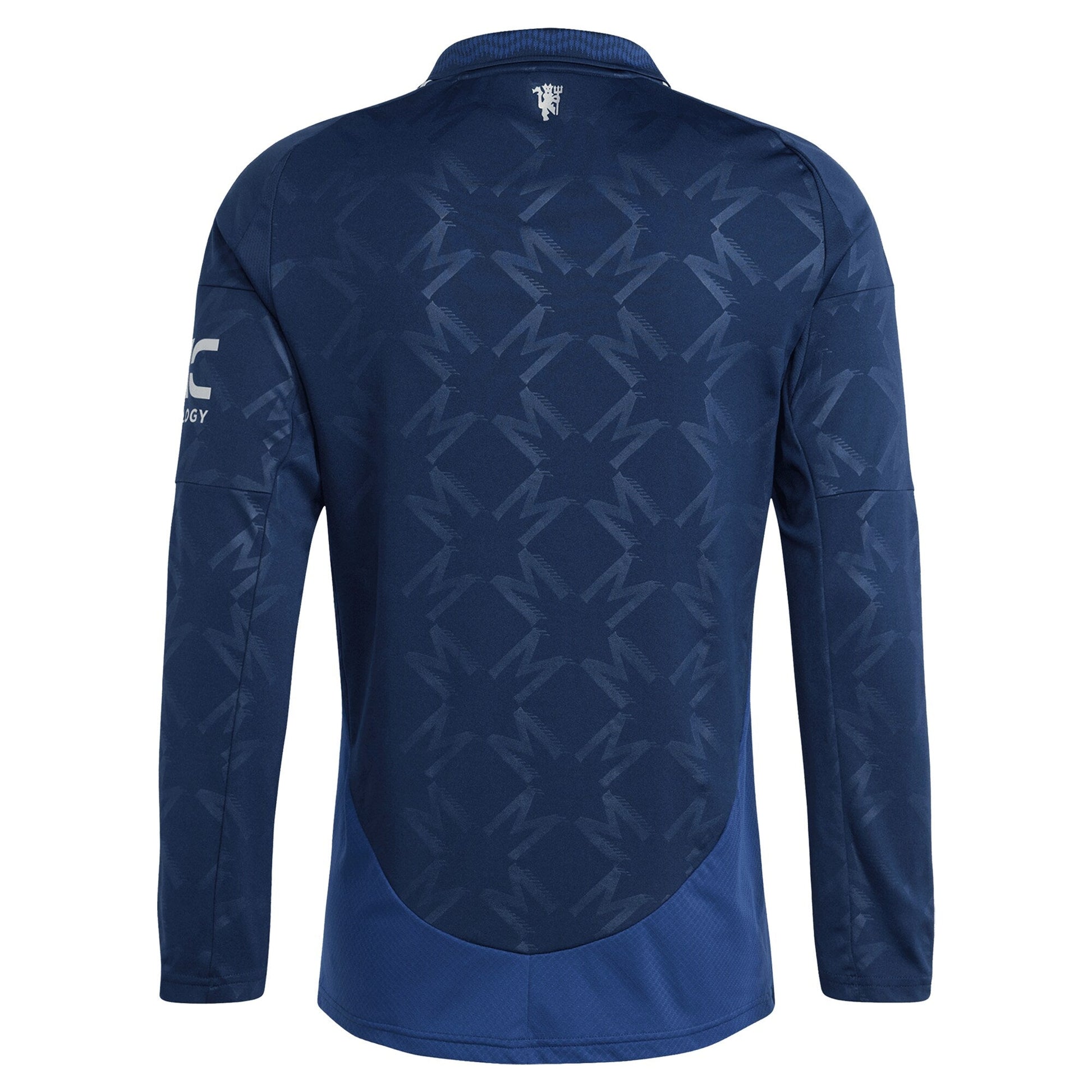 Manchester United Away Shirt 2024-25 - Long Sleeve Custom Soccer Shirt - Blue