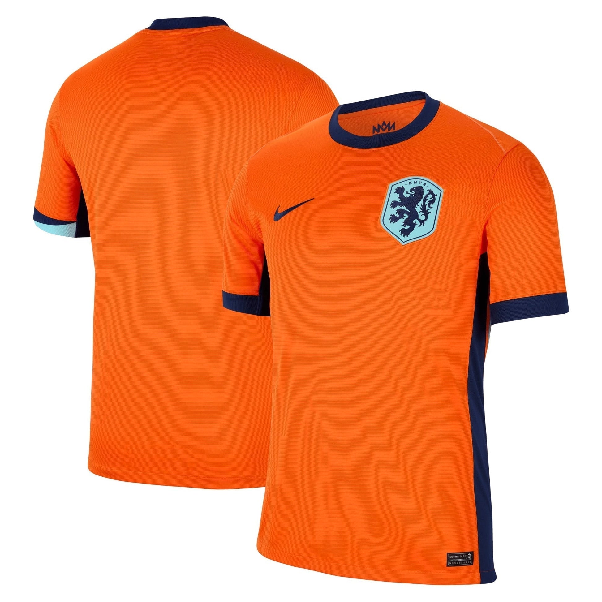 Netherlands Home Stadium Shirt 2024 Custom Soccer Shirt - Orange