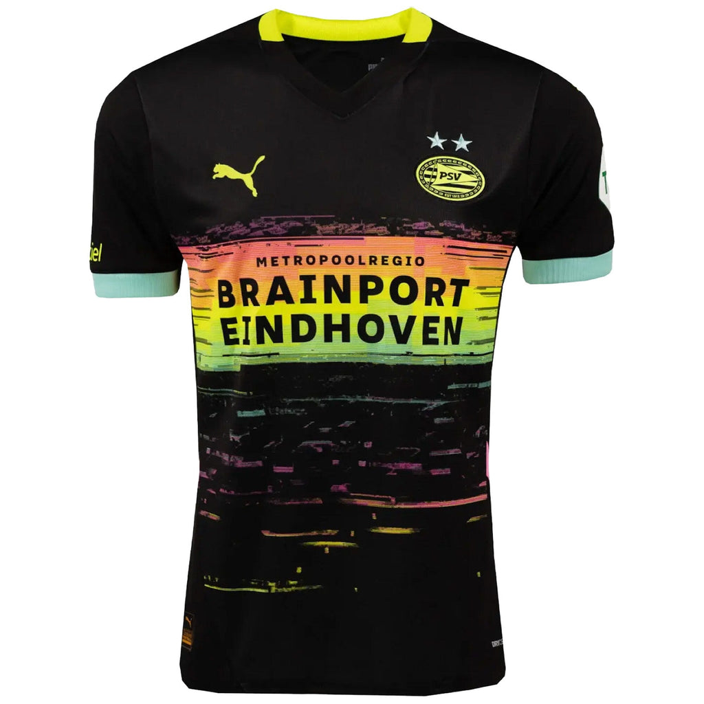 PSV Away Shirt 2024-25 Custom Soccer Shirt - Black