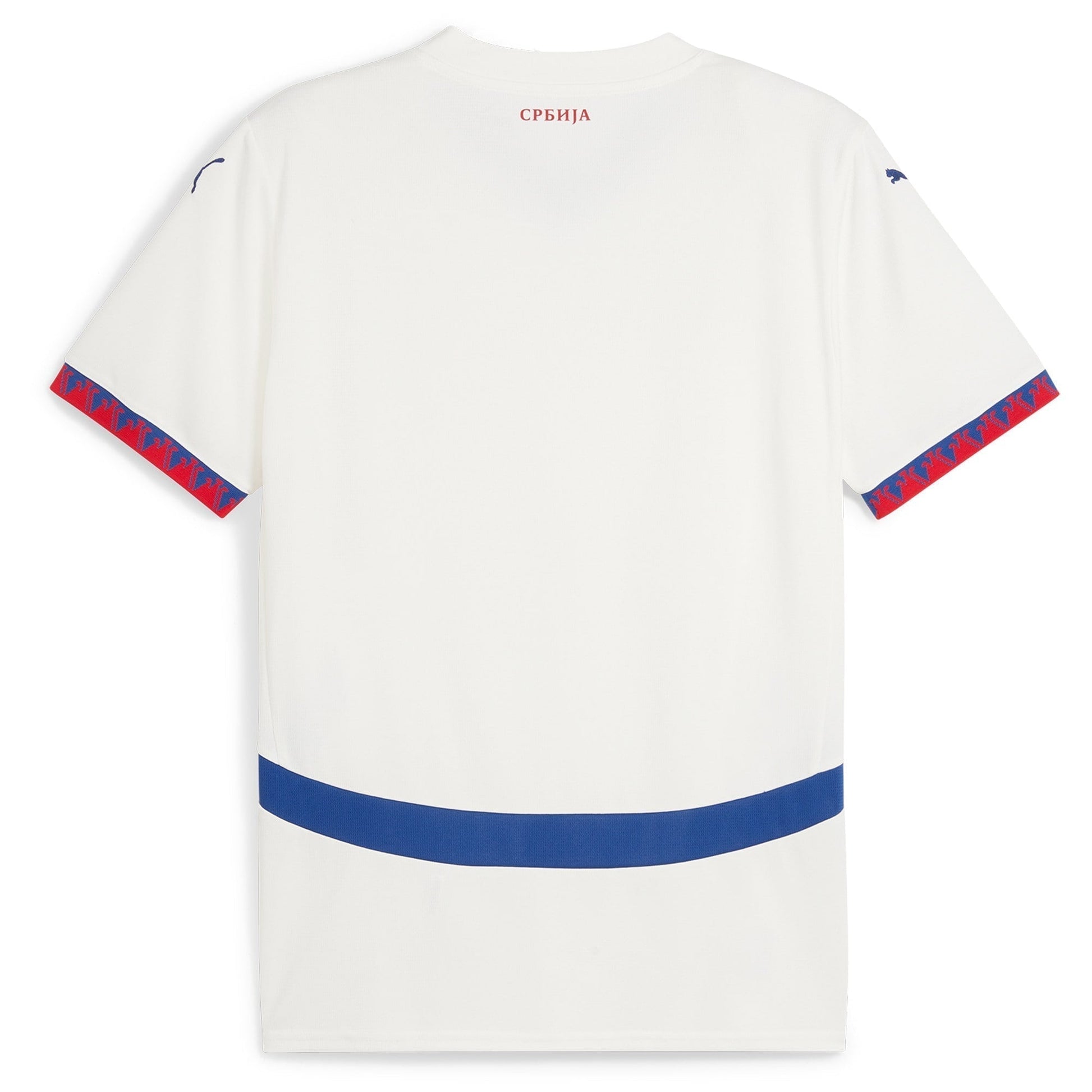 Serbia Away Shirt 2024-25 Custom Soccer Shirt - White