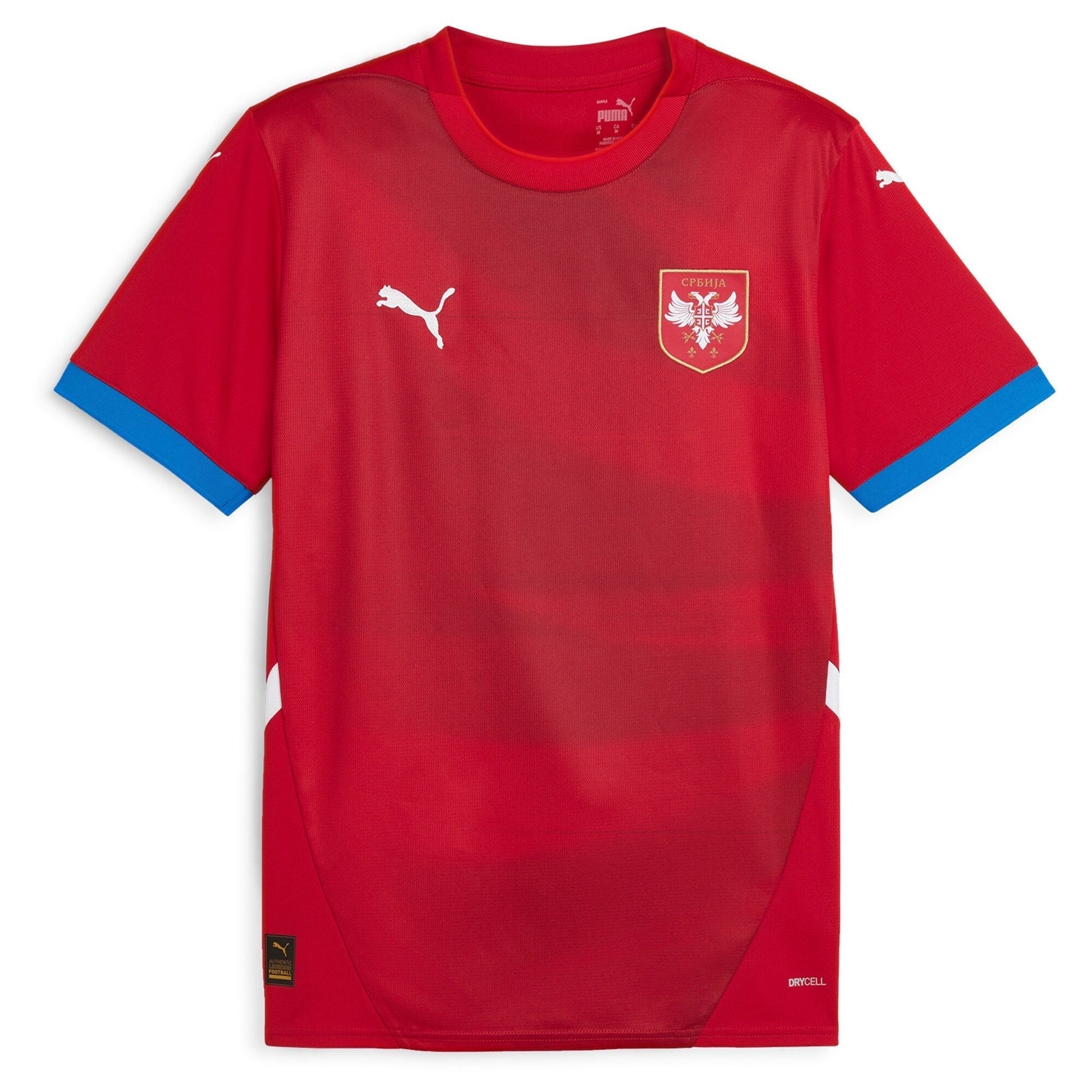 Serbia Home Shirt 2024 Custom Soccer Shirt - Red